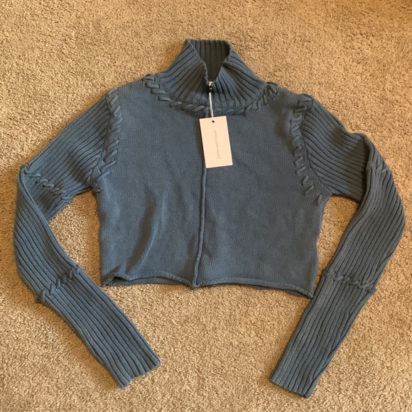 Lovers And Friends Sayla Crop Sweater size small - Picture 5 of 6